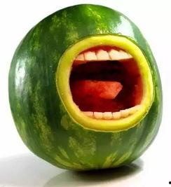 夏季吃瓜头像女,女生们的夏日吃瓜头像风采