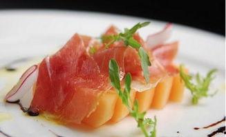 西班牙吃火腿蜜瓜